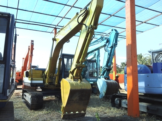 ขายรถขุด KOBELCO SK 120-1 มาร์คทีใบ 50 เก่านอกแท้มีแอร์เอกสารอินวอยไฟฟ้าครบยังไม่เคยใช้งานในไทยสภาพเต็มสวยพร้อมใช้ร้านละอองดาวแทรคเตอร์นครชัยศรี
