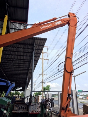 HITACHI EX 120-2 บูมยาว รถเช็คนอกญี่ปุ่นไม่เคยผ่านการใช้งานในไทย