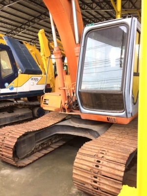 HITACHI EX 120-2 บูมยาว รถเช็คนอกญี่ปุ่นไม่เคยผ่านการใช้งานในไทย