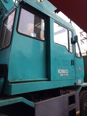 KOBELCO RK70M เครนนอกญี่ปุ่นไม่เคยผ่านการใช้งานในไทย