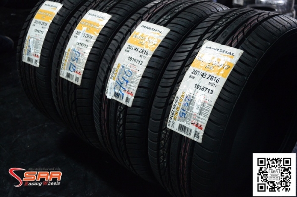 MARSHAL MU11 205/45R16 ปี15 เส้นละ 1,500 บาทเท่านั้น MARSHAL MU11 205/45R16 ปี15 เส้นละ 1,500 บาทเท่านั้น