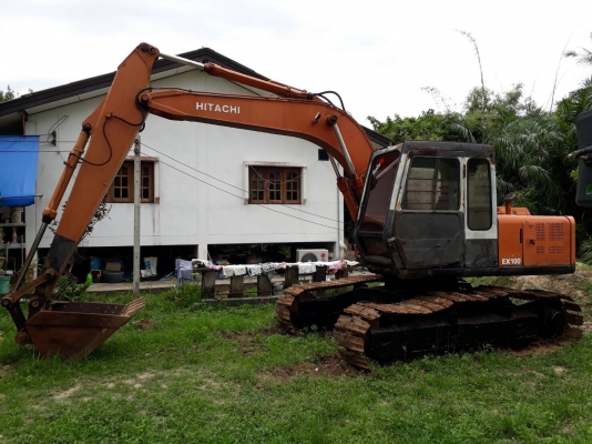 รถขุดEX100M..รถใช้งานอยู่ ทำงานดี เร็วมาก เครื่องดี ปั้มแรง...