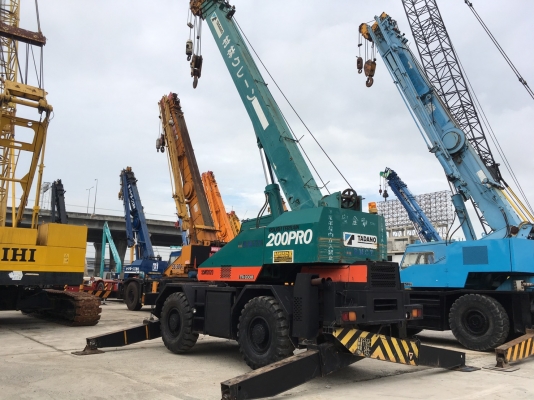 ฝากขาย รถเครน 20ตัน TADANO TR200M-4 ปี 1990