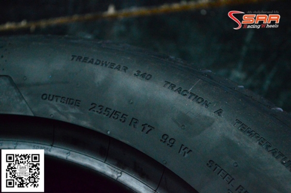 CONTINENTAL MC5 235/55R17 ปี17 เส้นละ 3,800 บาท