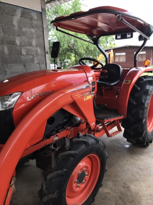 ขายรถไถคูโบต้าL4708spพร้อมดันหน้าสภาพสวยคับ ราคาเบาๆ425,000.บาท