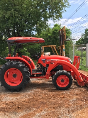 ขายรถไถคูโบต้าL4708spพร้อมดันหน้าสภาพสวยคับ ราคาเบาๆ425,000.บาท