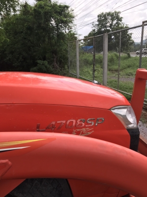 ขายรถไถคูโบต้าL4708spพร้อมดันหน้าสภาพสวยคับ ราคาเบาๆ425,000.บาท