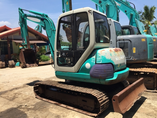 ขายค่ะ รถขุดนำเข้าจากญี่ปุ่นแท้  KOMATSU PC45-1 มีเก๋ง  ปั้มนิ้ว