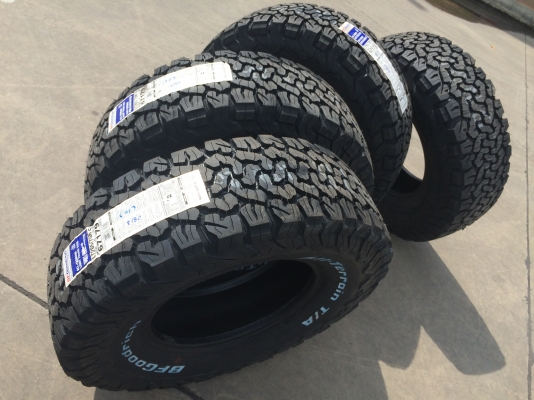 ยาง BF Goodrich ปี17 ของเข้าแล้วครับ