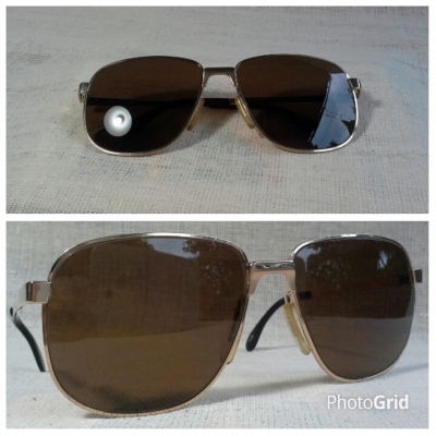แว่นตาเยอรมันโกลด์ฟิลด์ ยุค &#039;60s  &#039;เดอะ บิ๊กเนม&#039; ตัวจริง!   Vintage MARWITZ handmade in Germany  บิ๊กไซซ์!
