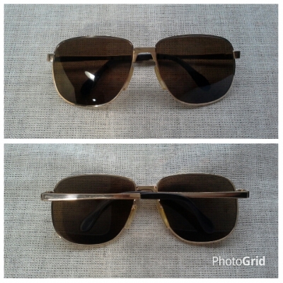 แว่นตาเยอรมันโกลด์ฟิลด์ ยุค &#039;60s  &#039;เดอะ บิ๊กเนม&#039; ตัวจริง!   Vintage MARWITZ handmade in Germany  บิ๊กไซซ์!