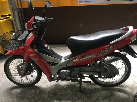 ขาย Yamaha Spark Nano สตาร์ทมือ ปี 53 เครื่องดี ชุดสีไม่สวย เล่มพร้อมชุดโอน