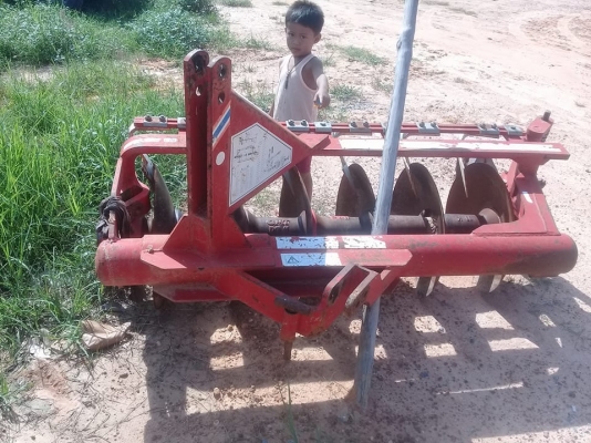 ขายผาน6CMTสภายสวยใบเต็มใส่รถ50-70แรงใบเต็ม