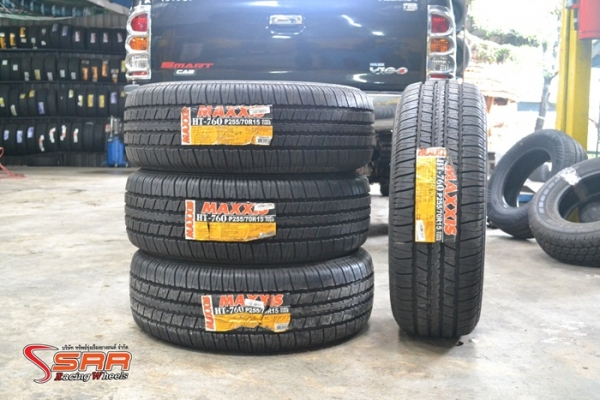 MAXXIS HT-760 255/70R15 เส้นละ 3,500 บาท