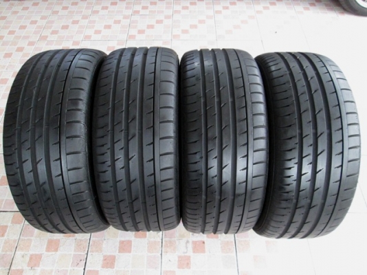 ขายยาง 245-45-18 CONTINENTAL (GERMANY) ยางสด ดอกเต็ม 1ชุด