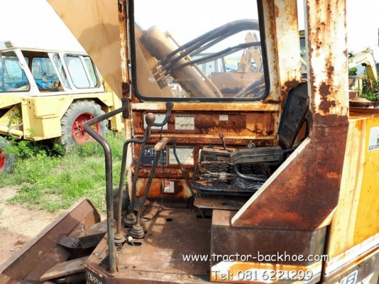 ขาย sale รถขุด แบ็คโฮ YANMAR YB551X แทรคยาง บูมอาร์มสไลด์ได้ เก่านอกแท้