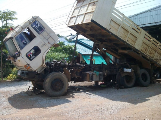 ขายรถบรรทุกดั้ม2เพลาHINOFM227
