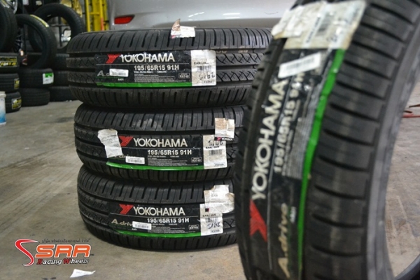 YOKOHAMA AA01 195/65R15 ปี15 เส้นละ 1,500 บาท YOKOHAMA AA01 195/65R15 ปี15 เส้นละ 1,500 บาท