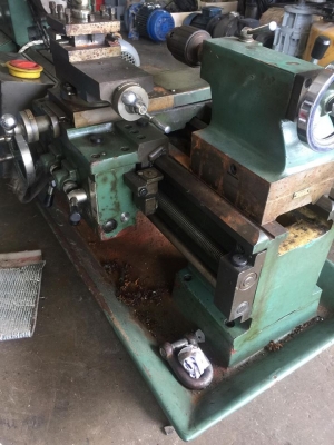 เครื่องกลึง SHANGHAI CO630 4 ฟุต 2 เพลา มินิ สภาพดีมาก ใช้งานได้ทันที