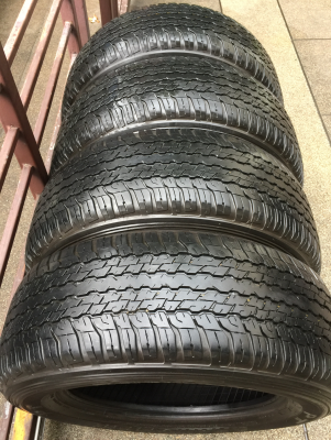 ยาง Dunlop 265 60 18 ปี16 ดอกเต็ม เนื้อนิ่มๆ ใช้ยาว ราคาไม่แพง