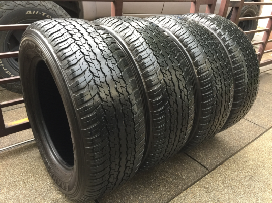 ยาง Dunlop 265 60 18 ปี16 ดอกเต็ม เนื้อนิ่มๆ ใช้ยาว ราคาไม่แพง