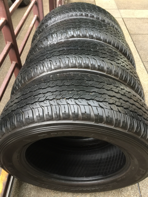 ยาง Dunlop 265 60 18 ปี16 ดอกเต็ม เนื้อนิ่มๆ ใช้ยาว ราคาไม่แพง