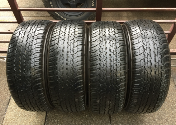 ยาง Dunlop 265 60 18 ปี16 ดอกเต็ม เนื้อนิ่มๆ ใช้ยาว ราคาไม่แพง