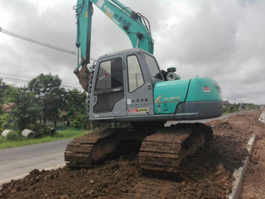 รถแบคโฮ KOBELCO SK100 Mark 5 Super แทร็คใหญ่ ช่วงล่างใหญ่พิเศษ