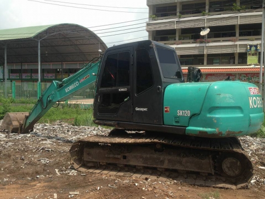รถแบคโฮ KOBELCO SK120 Mark 5 Super สภาพพร้อมใช้งาน