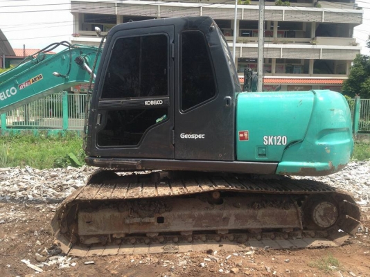 รถแบคโฮ KOBELCO SK120 Mark 5 Super สภาพพร้อมใช้งาน