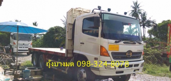 แม่ลูก Hino mega HI-speed เครื่อง 320 แรง ปี 50 ลูก 3 เพลายาว 7 เมตร อู่RCK