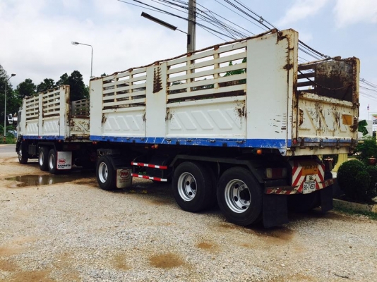 แม่ลูก Isuzu 360 แรง ปี 54 กระบะดัมพ์สามมิตรคอกเกษตร ไมล์สองแสน ทะเบียนพร้อม