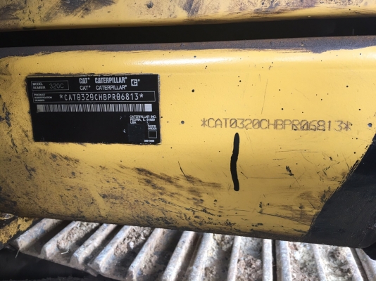 รถขุดCAT320C..เล่มทะเบียน รถUSA สวยดี ไม่เคยลงน้ำเค็ม