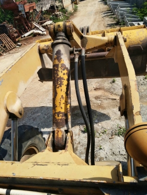 รถตัก KOMATSU JH30 เลื้ยวล้อหลัง รถพร้อมใช้