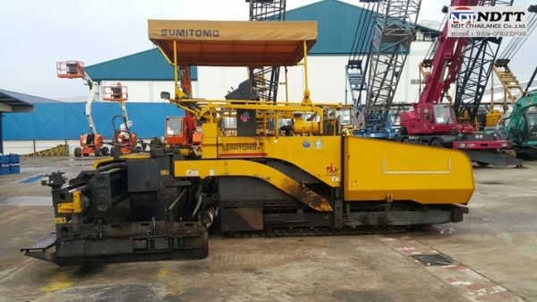 ขายรถปูยาง Sumitomo HA60C-3TV รุ่นนิยม ปู6เมตร ใช้งานแค่4,000ชม. นำเข้าจากญี่ปุ่น สับ สั่น สวยมากๆครับ ขายรถปูยาง Sumitomo HA60C-3TV รุ่นนิยม ปู6เมตร ใช้งานแค่4,000ชม. นำเข้าจากญี่ปุ่น สับ สั่น สวยมากๆครับ