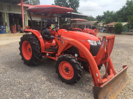 ขาย แทรกเตอร์ KUBOTA L4708 ถูกๆ สวยๆ เครื่องดี เกียร์ดีคับ สีเดิมๆ 12&times;x ช.ม.