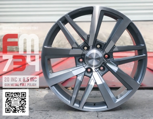 ล้อสำหรับใส่ TOYOTA FORTUNER พร้อมยางชุดละ 29,000 บาท