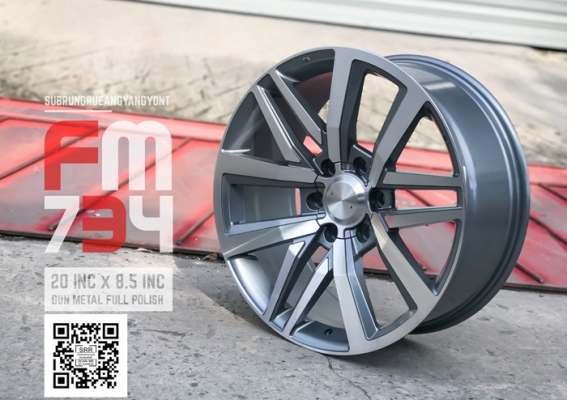 ล้อสำหรับใส่ TOYOTA FORTUNER พร้อมยางชุดละ 29,000 บาท