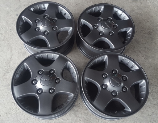 ขายล้อISUZU ขอบ15 กว้าง6.5 สีกัล 4 ล้อ