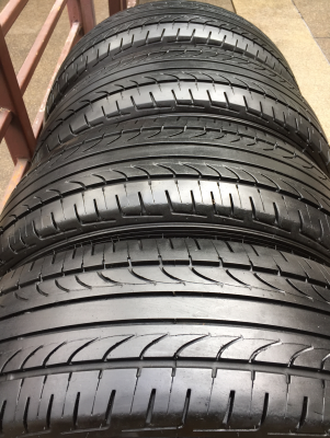 ยาง Goodyear 215 70 15 กลางปี16 ดอกเต็ม ไม่มีปะ เนื้อนิ่มๆ ใช้ยาว ราคาไม่แพง