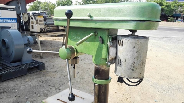 ** SOLD ** สว่านแท่นเจาะ King KSD 34M ไฟบ้าน 220V พร้อมใช้