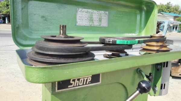 ** SOLD ** สว่านแท่นเจาะ Shorp ตัวสูง 170 cm ไฟบ้าน 220V พร้อมใช้ ** SOLD ** สว่านแท่นเจาะ Shorp ตัวสูง 170 cm ไฟบ้าน 220V พร้อมใช้