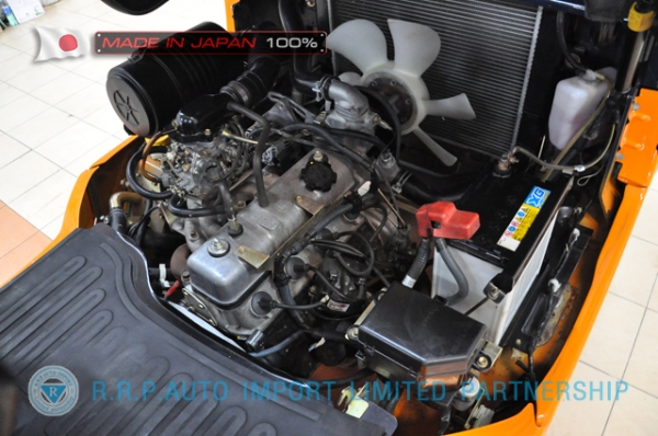 ขายรถโฟล์คลิฟท์มือสอง TOYOTA รุ่น 7FG25-11856 นำเข้าจากประเทศญี่ปุ่น 100\% ไม่เคยใช้งานในไทย