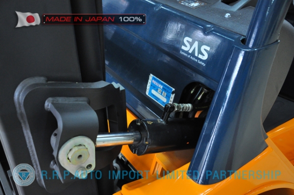 ขายรถโฟล์คลิฟท์มือสอง TOYOTA รุ่น 7FG25-11856 นำเข้าจากประเทศญี่ปุ่น 100\% ไม่เคยใช้งานในไทย