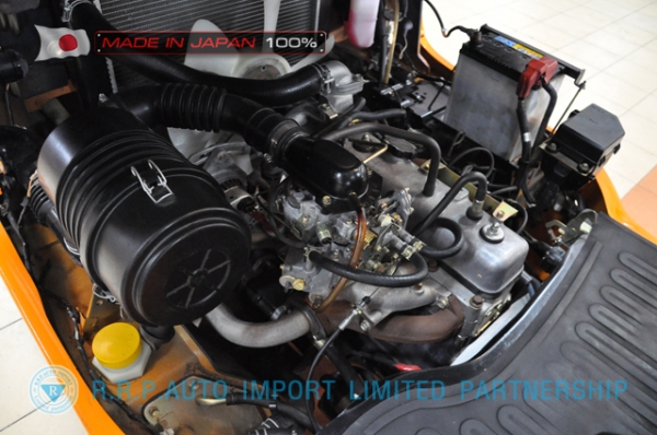 ขายรถโฟล์คลิฟท์มือสอง TOYOTA รุ่น 7FG25-11856 นำเข้าจากประเทศญี่ปุ่น 100\% ไม่เคยใช้งานในไทย