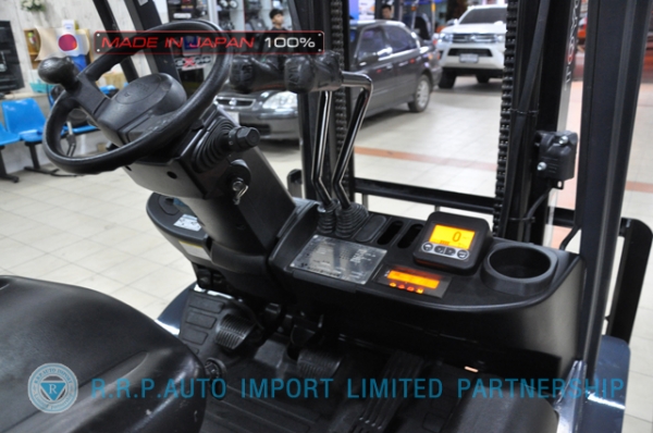 ขายรถโฟล์คลิฟท์มือสอง TOYOTA รุ่น 8FG20-13263 นำเข้าจากประเทศญี่ปุ่น 100\% ไม่เคยใช้งานในไทย