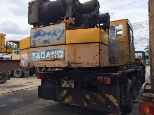 ขายรถเครน 12 ล้อ TADANO TG350-M1 ปี.1982 อุปกรณ์ครบ 5 คอนโทรน รถใช้งานอยู่ มีให้เลือก 4 คัน ราคา.385