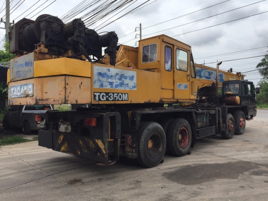 ขายรถเครน 12 ล้อ TADANO TG350-M1 ปี.1982 อุปกรณ์ครบ 5 คอนโทรน รถใช้งานอยู่ มีให้เลือก 4 คัน ราคา.385