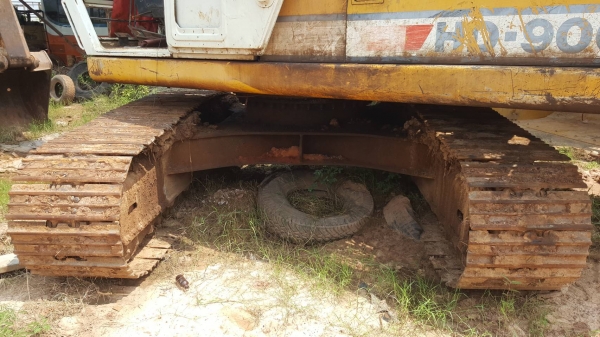 ขาย แบคโฮ KATO HD 900V II เครื่อง 6D15 เทอรโบ ปั้มแรง ช่วงล่างแน่น เอกสารใบอินวอยซ์ ราคาต่อรองได้