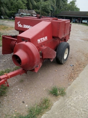 ขายรถไถพร้อมเครื่องอัดฟาง